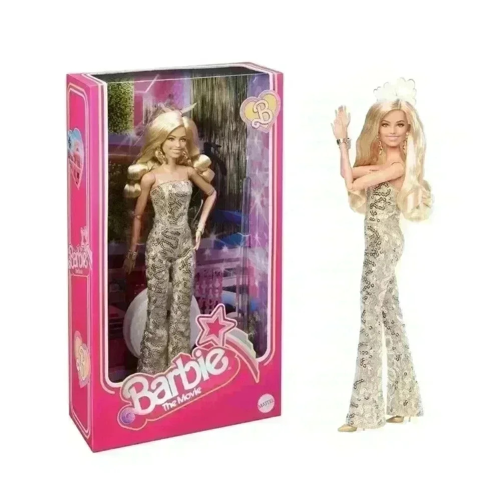 Barbie the Movie Golden Star Disco Stylish Doll Margot Robbie as Barbie